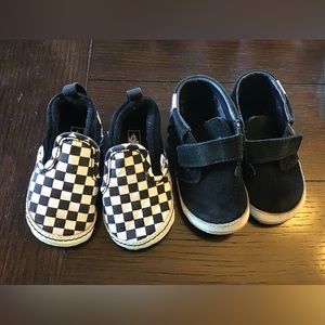 VANS Infant Newborn Crib Shoes size US 4 EU 19 CM 10.5